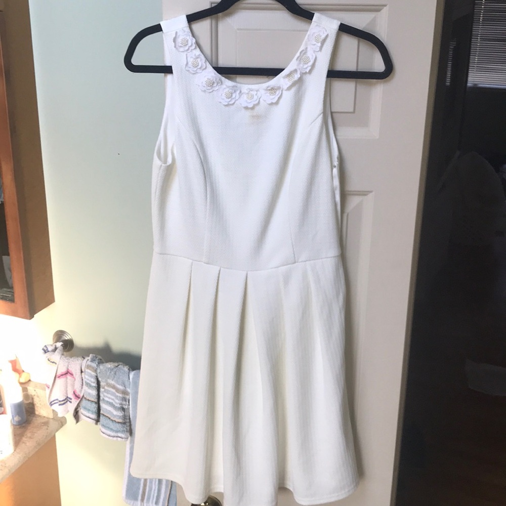 White fancy dress!